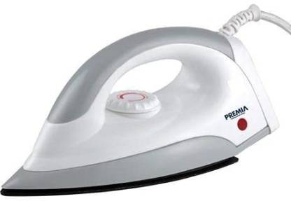 PREMIA Duraline 1000 Watt Electric Dry Iron, Ultra Light Weight 1000 W Dry Iron,1 Year Warranty PREMIA Duraline 1000 Watt Electric Dry Iron, Ultra Light Weight 1000 W Dry Iron,1 Year Warranty